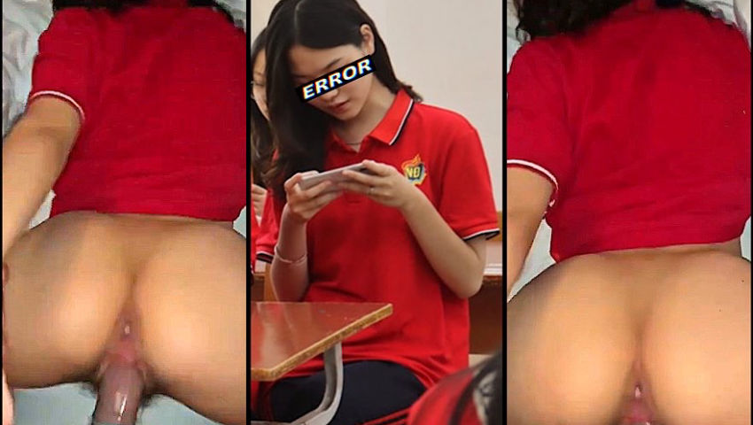 [Hot] Nữ Sinh THPT Việt Đức còn mặc nguyên đồng phục thể dục bị anh trai buồi to địt rên la thảm thiết