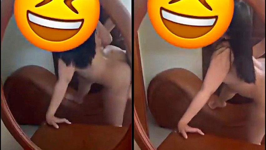 Em sinh viên cuồng dâm gác chân xoè bướm đứng tư thế dâm dục vểnh lồn cho anh địt khẩu dâm liên tục kêu anh địt mạnh lên