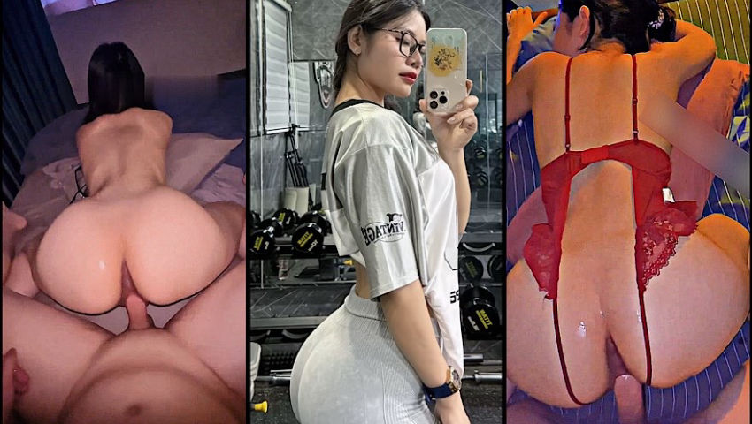 Sướng nhất thanh niên thịt được bé PT gymer Hot Tiktok Quận 3 khi làm học viên 2 quả đào khủng khiếp