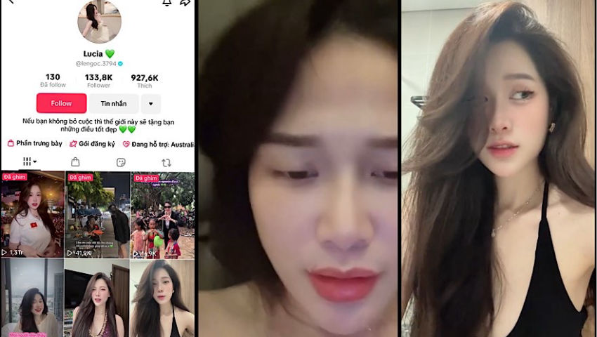 Hot Girl TikToker Lucia💚 133k Follow xinh như thiên thần lộ clip chát sết thủ dâm móc bím lên đỉnh co giật rên rỉ