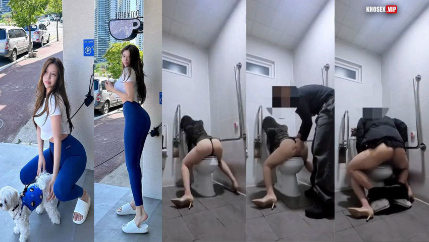 Gái xinh say rượu đi toilet bị nhiều thằng địt mà vẫn không biết gì, thật vl