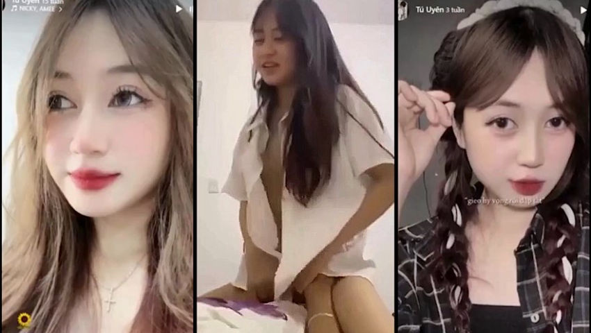 [Hot] Full clip 10p Tú Uyên 2k7 nữ sinh trốn học địt nhau với bạn học vừa địt vừa nói chuyện cực nứng