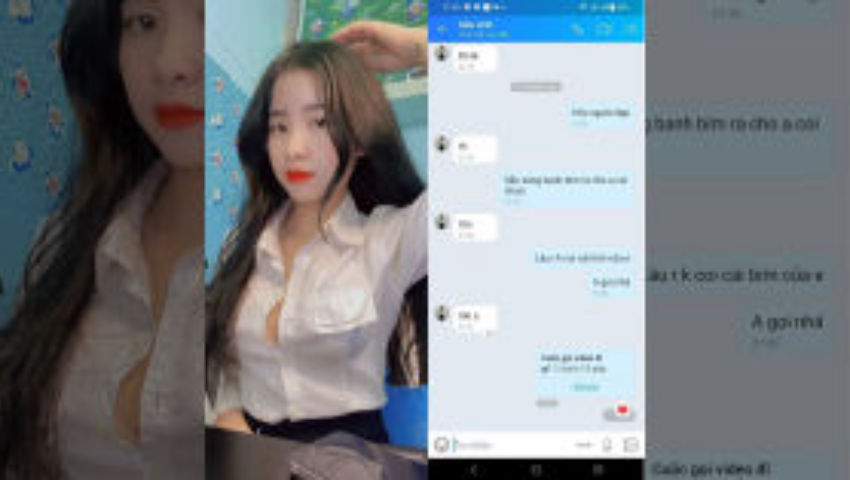 Dụ dỗ con nhỏ bạn học cùng khối chat sex qua zalo ~ Chat Sex Zalo